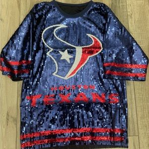 NEW Texans Sequin Jersey Dress🏈